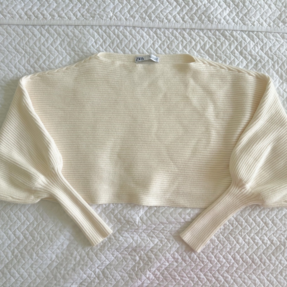 Zara Ivory Sweater